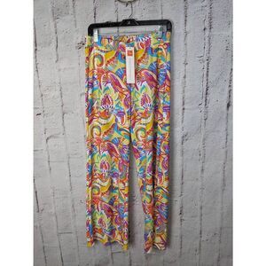 Jude Connally Trixie Fan fair Apricot Full length Pants‎ Sz S Small NWT $168